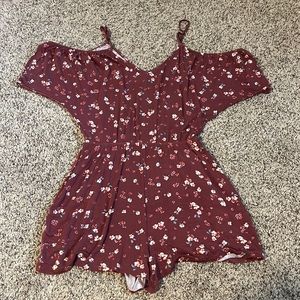 Soft and Flowy floral romper
